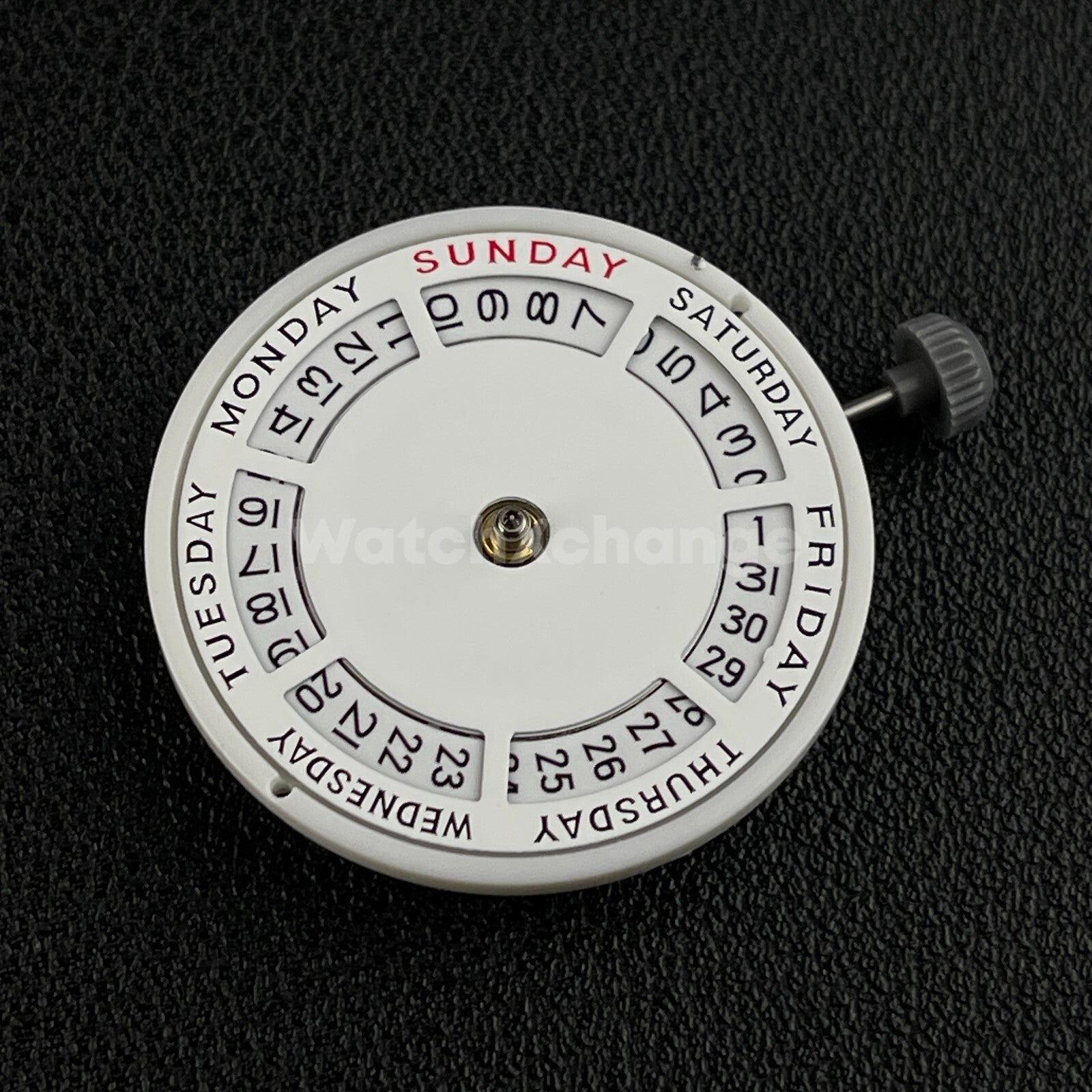 Miyota 8285 Movement Dual Calendar White Machine Mechanical Movement Watch Part