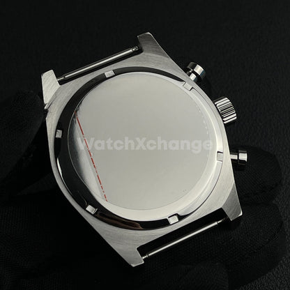 46mm Stainless Steel Silver Dive Watch Case For Miyota OS00 Movement