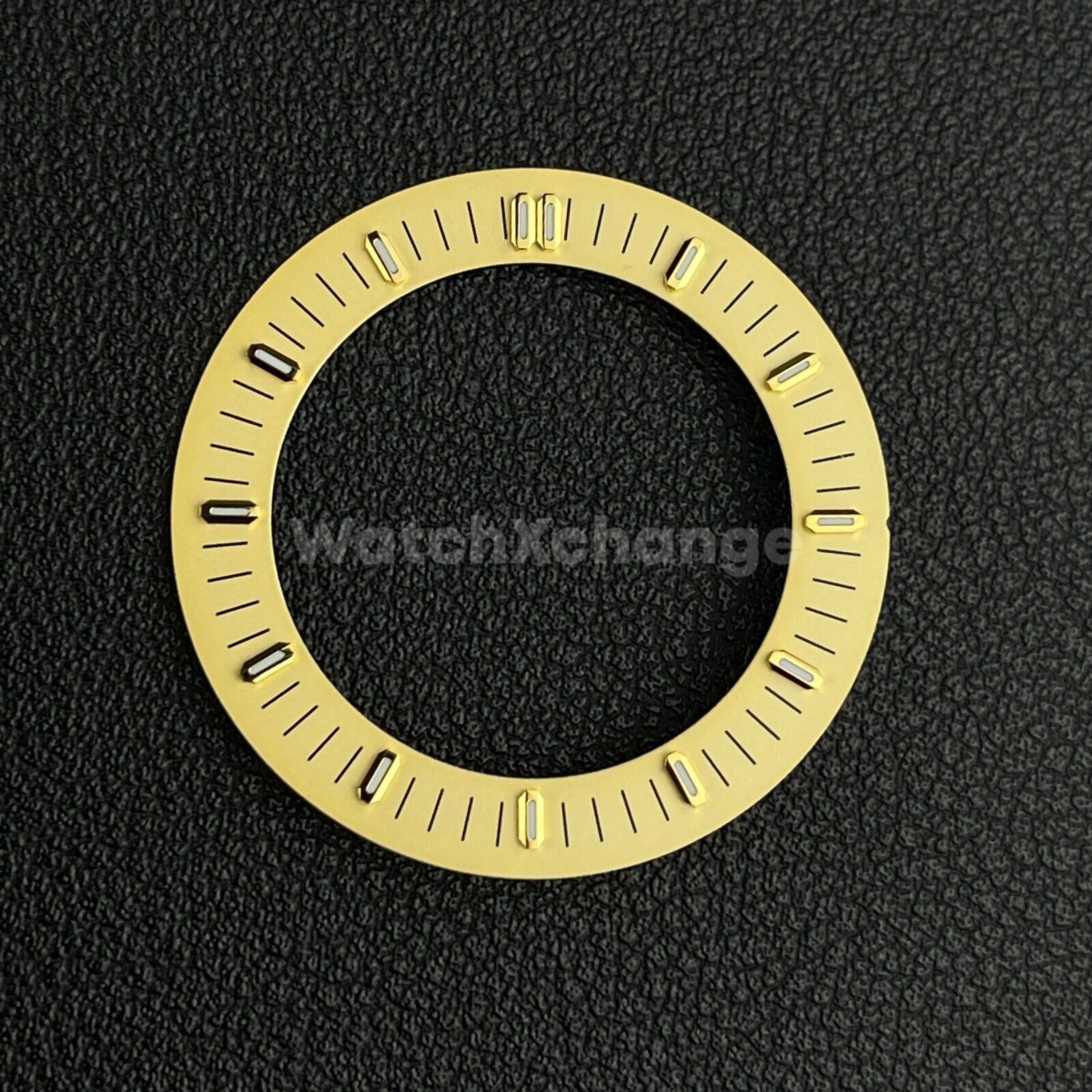 Gold 31mm Skeleton Dial Face Fit For NH35 NH36 NH70 Movement Watch Part