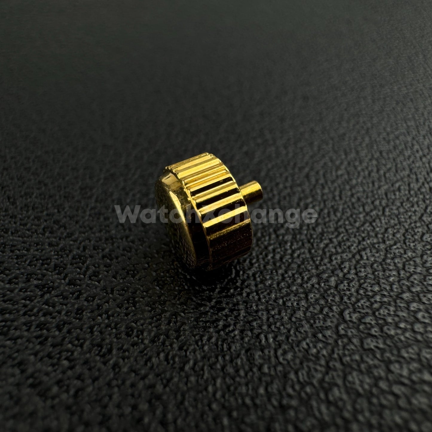 Gold Long Tube Replacement Watch Crown 2mm 2.5mm Hole Diameter 3mm - 8mm Head