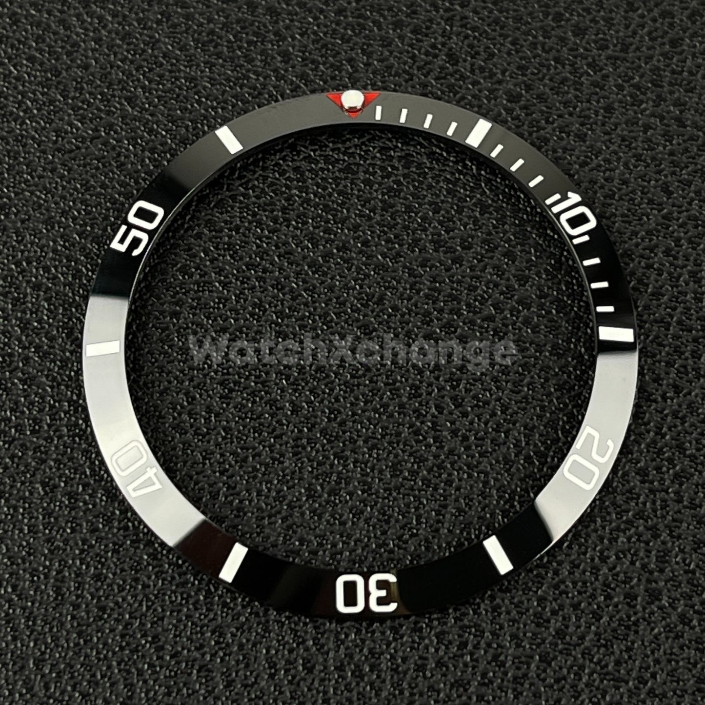 34mm Black & White Ceramic SUB Bezel Insert For Seiko Rolex Tudor Divers Watch