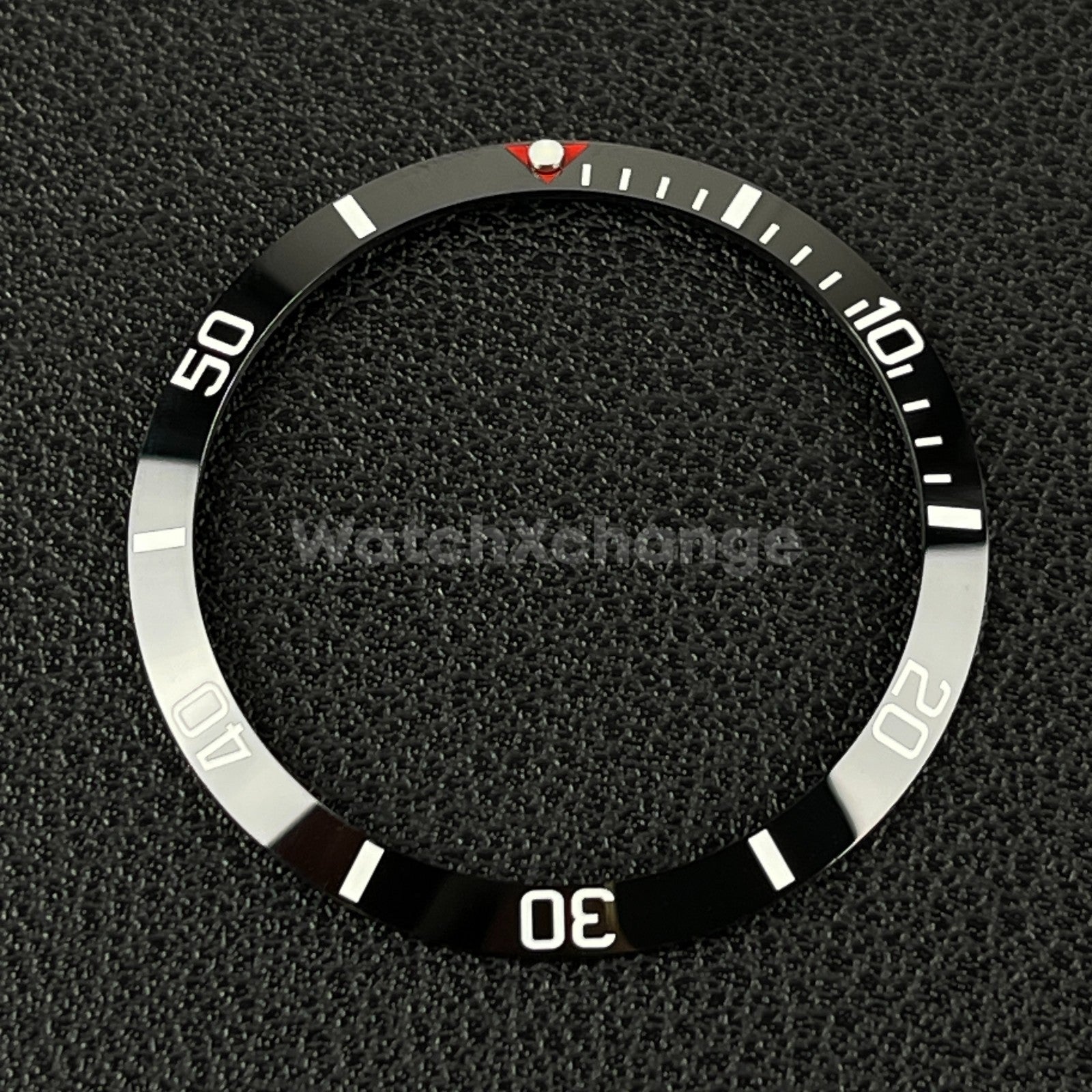 34mm Black & White Ceramic SUB Bezel Insert For Seiko Rolex Tudor Divers Watch