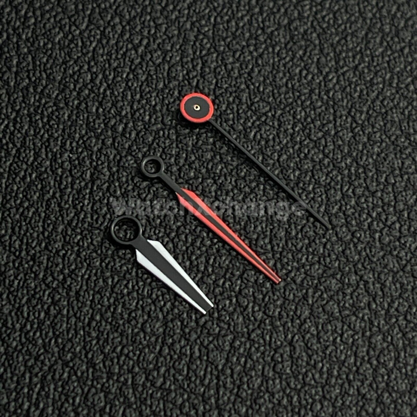 Black & Red Watch Hands For SEIKO NH35A/36/4R/7S Movements