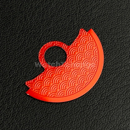 Wave Pattern Automatic Hammer Patch NH35 Movement NH36 Metal Sheet Rotor Patch