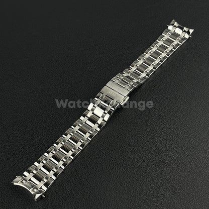Silver Stainless Steel Watch Strap for Tissot 1853 Couturier T035 18mm - 24mm