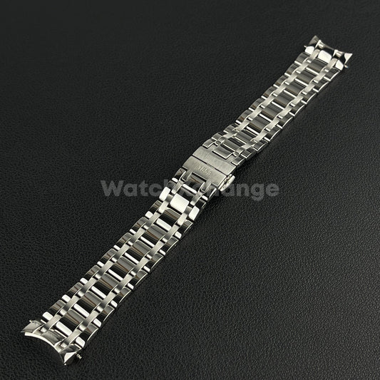 Silver Stainless Steel Watch Strap for Tissot 1853 Couturier T035 18mm - 24mm