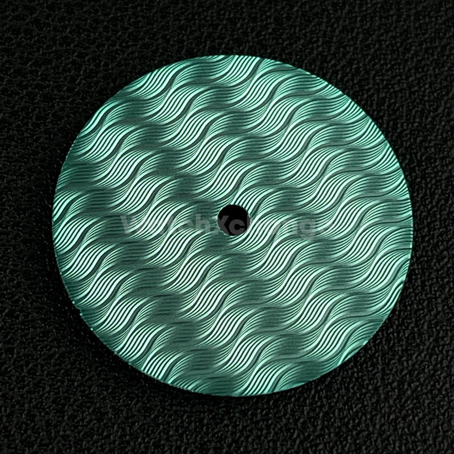 28.5mm Turquoise Wavy Texture Watch Dial Face for SEIKO NH35 NH36 Movements