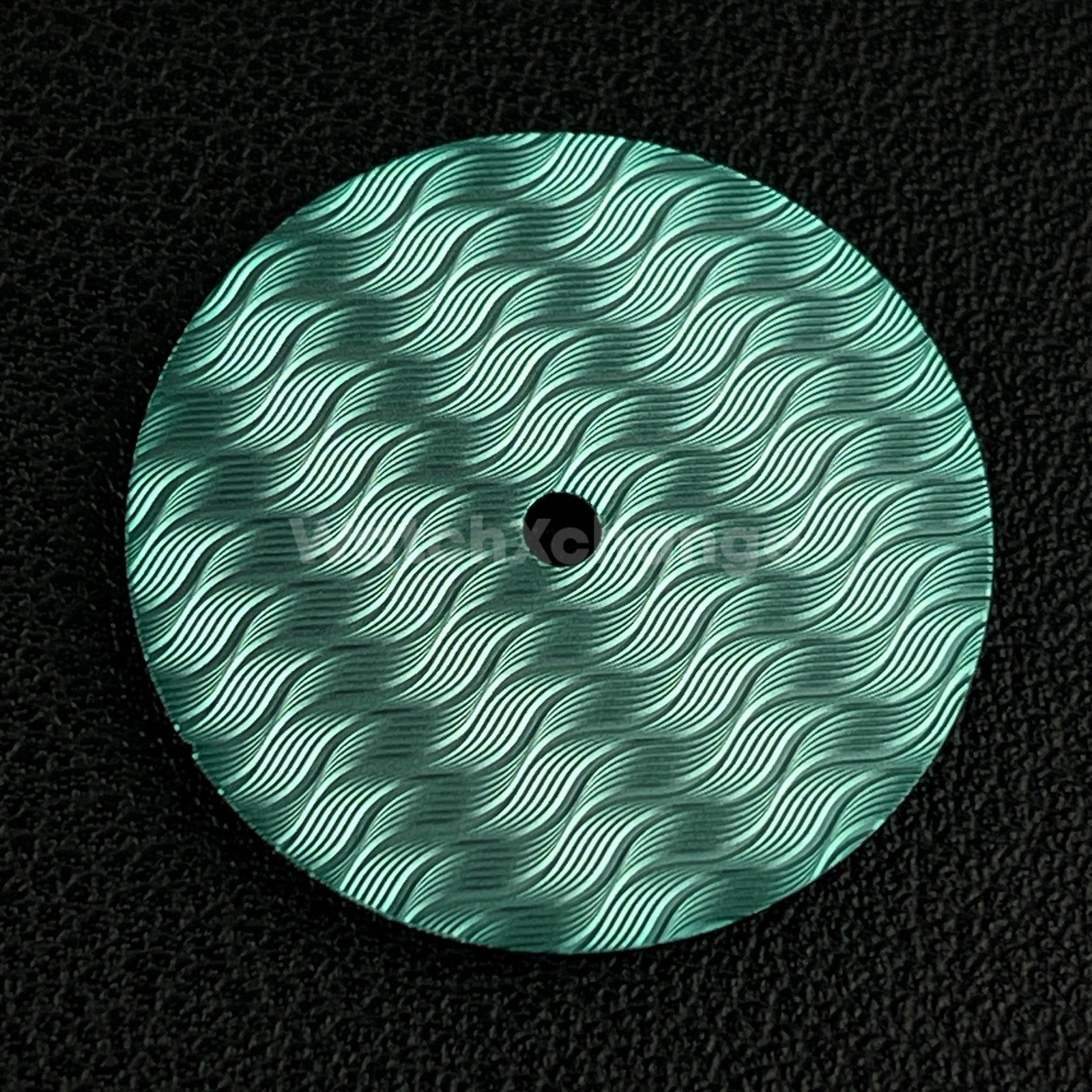 28.5mm Turquoise Wavy Texture Watch Dial Face for SEIKO NH35 NH36 Movements