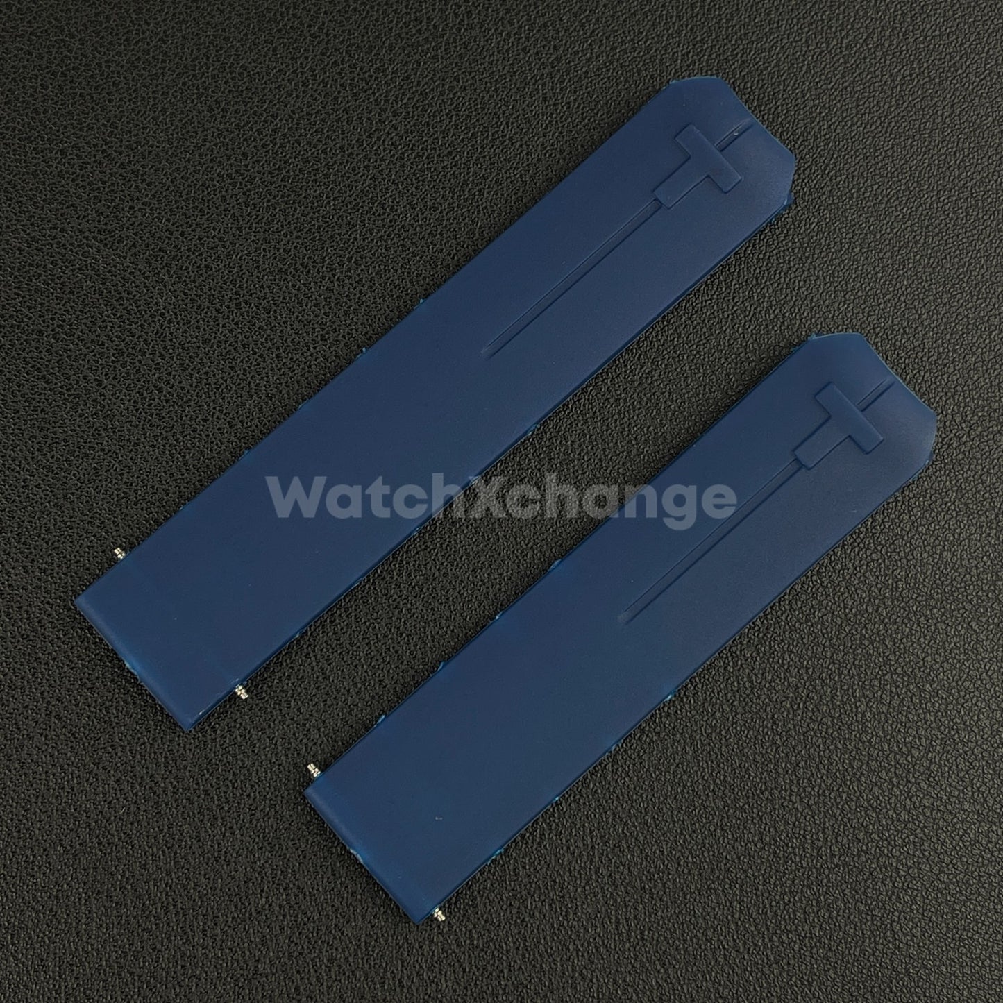 For T-TOUCH Watch TISSOT 20mm / 21mm Rubber Z353 Strap Band Clasp Buckle Blue