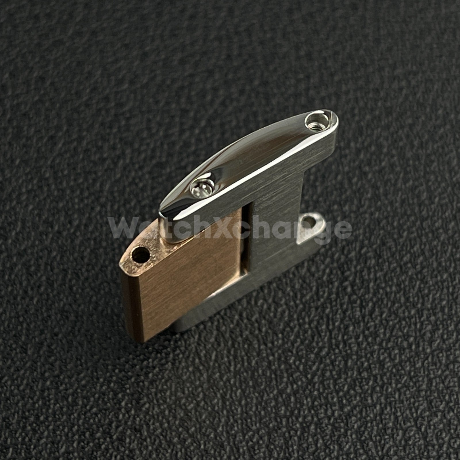 Silver Rose Gold Link For Cartier Ballon Bleu Stainless Brushed Steel 14mm-22mm