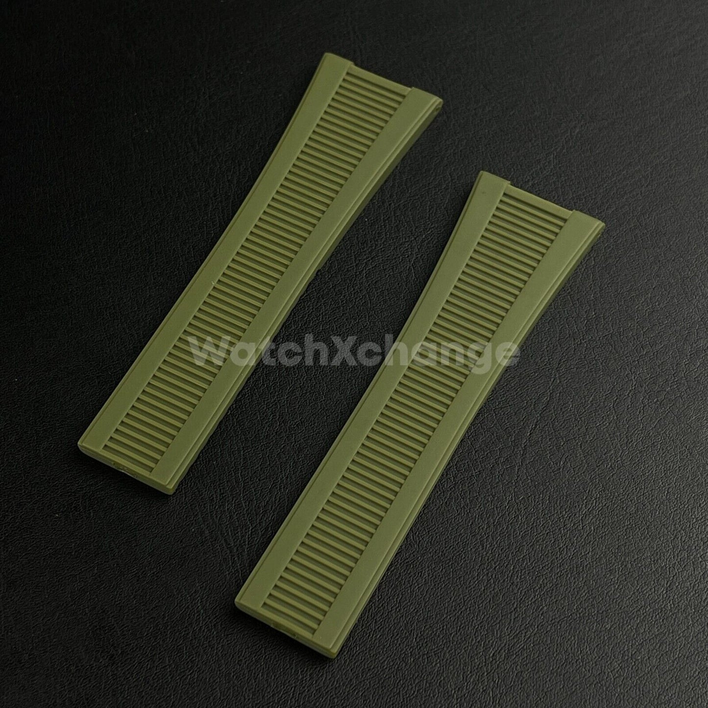 Green Silicone Watch Band Fit for Patek Philippe Nautilus 5711/5712/5980 Strap