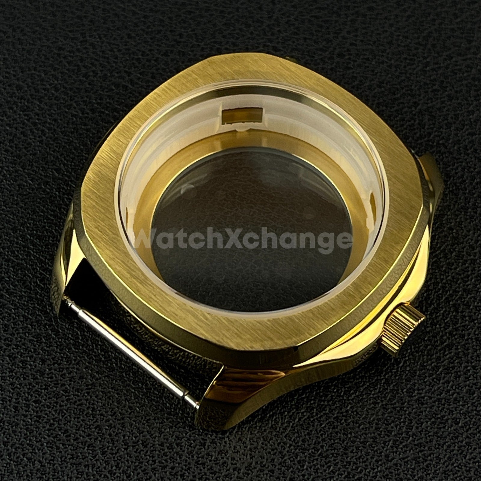 40mm Gold Stainless Steel Watch Case For Japanese NH35 NH36 NH38