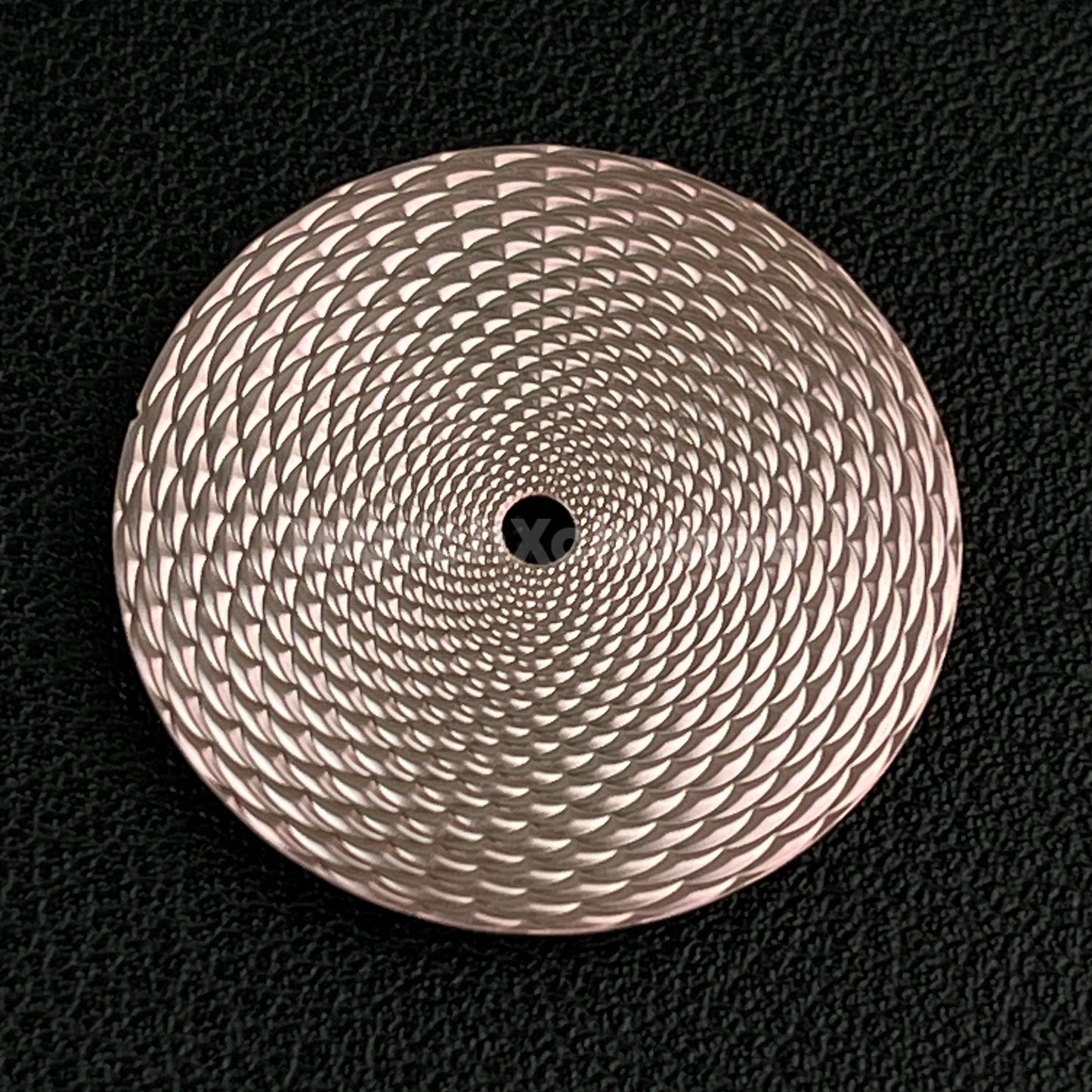 28.5mm Rose Gold Pinecone Texture Watch Dial Face for SEIKO NH35 NH36 Movements