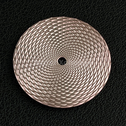 28.5mm Rose Gold Pinecone Texture Watch Dial Face for SEIKO NH35 NH36 Movements