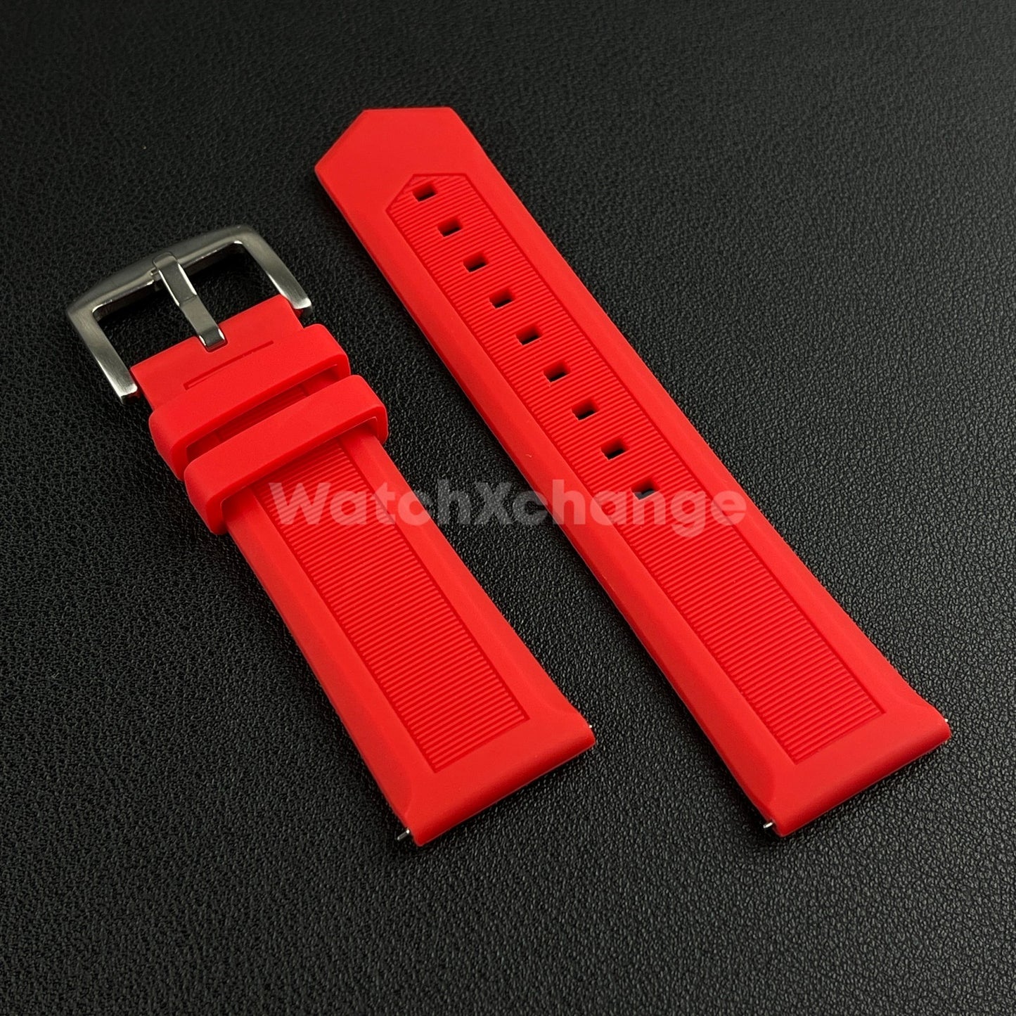 Red Silicone Watch Strap For TAG HEUER F1 Rubber 18 20mm 22mm 24mm Wrist Band