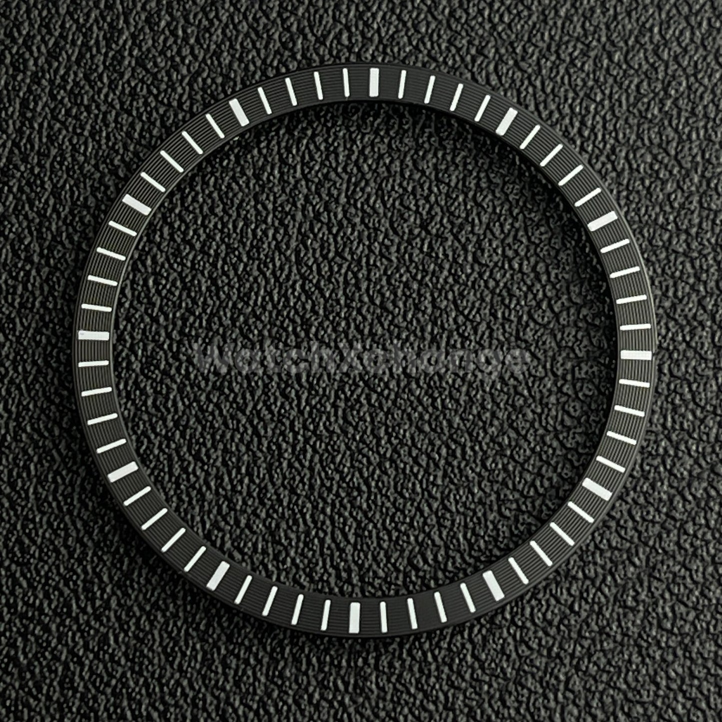 Black 28.5mm Skeleton Chapter Ring Dial Face Fit For NH70 Movement Watch Part