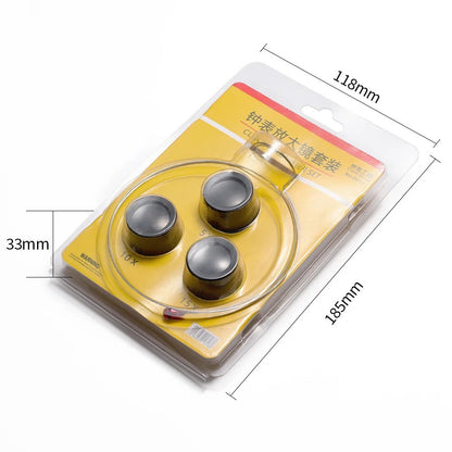 4pc Eyeglass Loupe Headband Magnifier Watchmakers Magnify Glasses 5x 10x 15x