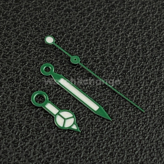 Green Mercedes Watch Hands For SEIKO NH35A/36/4R/7S Movements
