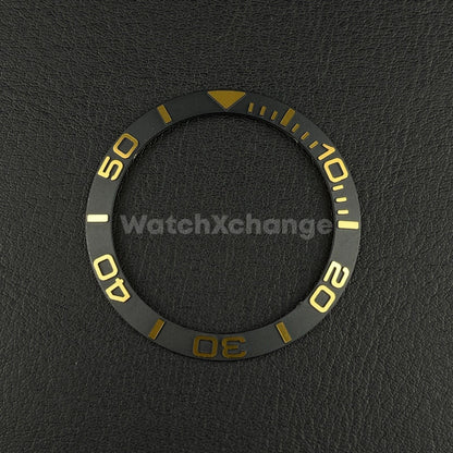 38mm Metal Aluminium Bezel insert For Divers Watch Rolex GMT Seiko SKX SRPD