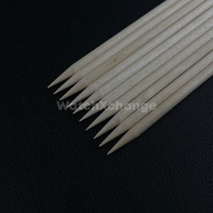 10pcs Anti-Slip Wood Stick Watch Parts Repair Helper Tool 12cm