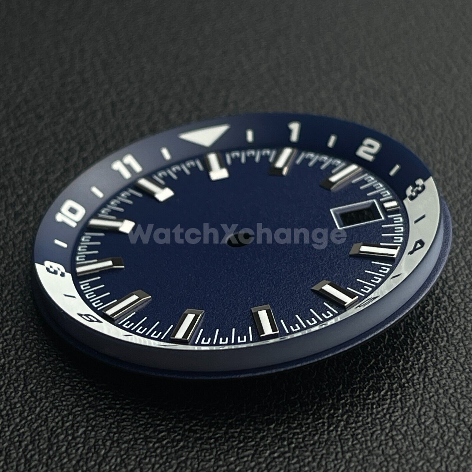 36.5mm Blue & White Watch Dial for SEIKO NH35 NH35A Watch Movement