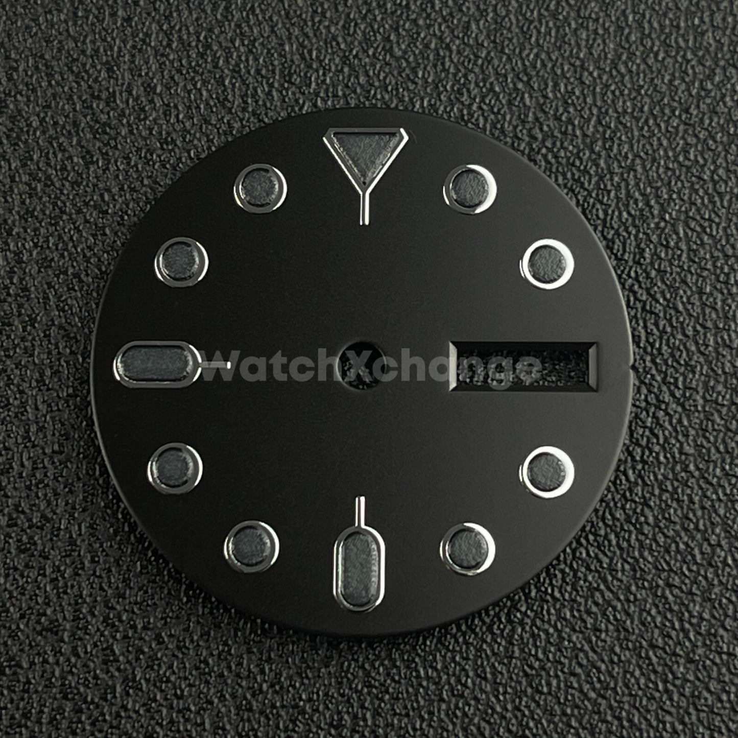 28.5mm Black & Grey Watch Dial Face for SEIKO NH36 Movement