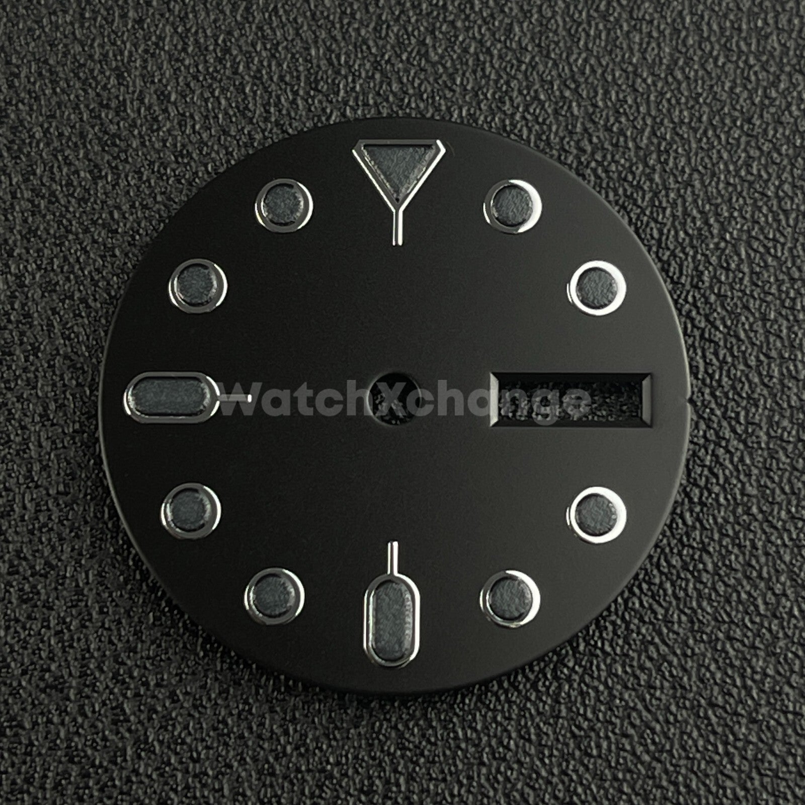 28.5mm Black & Grey Watch Dial Face for SEIKO NH36 Movement