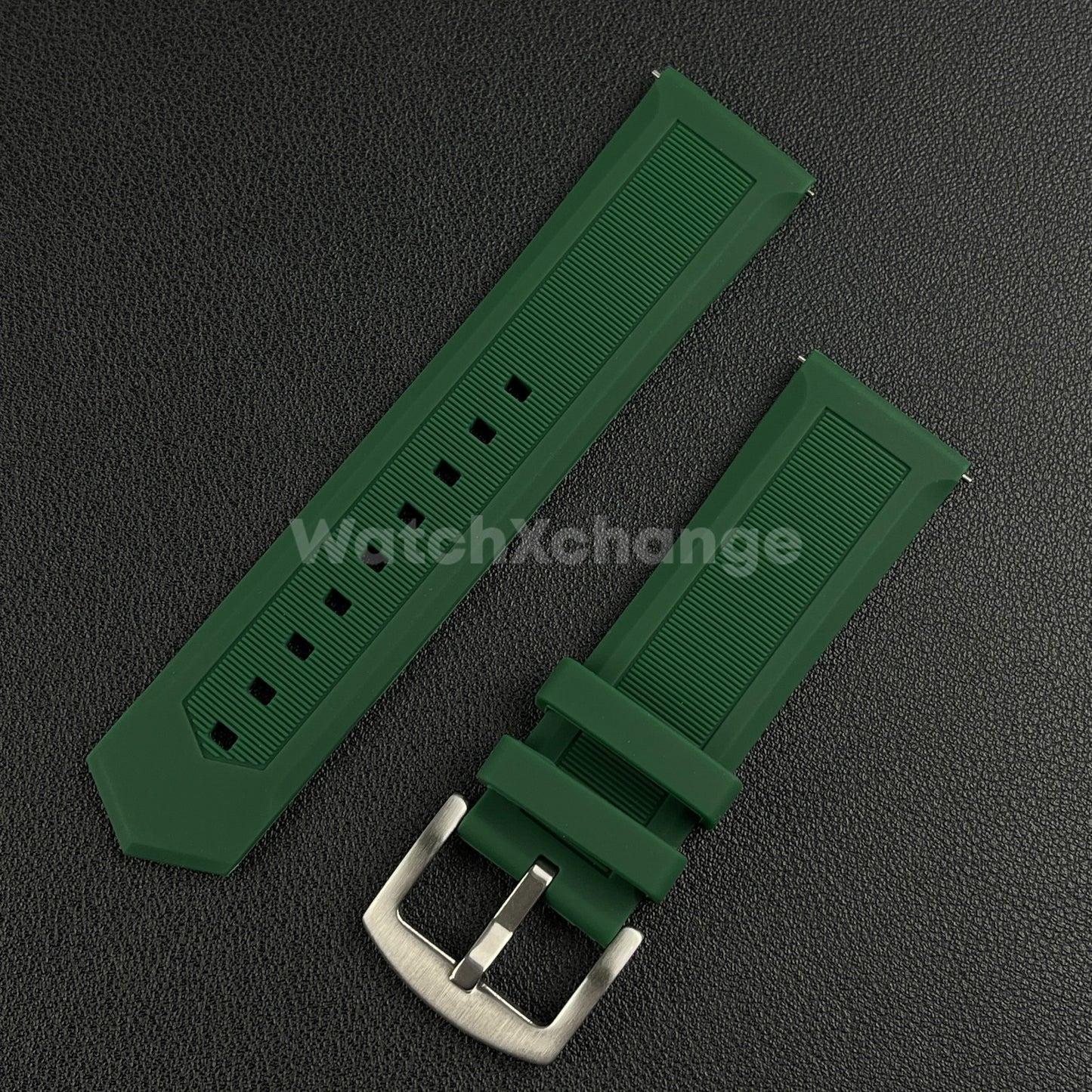 Green Silicone Watch Strap For TAG HEUER F1 Rubber 18 20mm 22mm 24mm Wrist Band