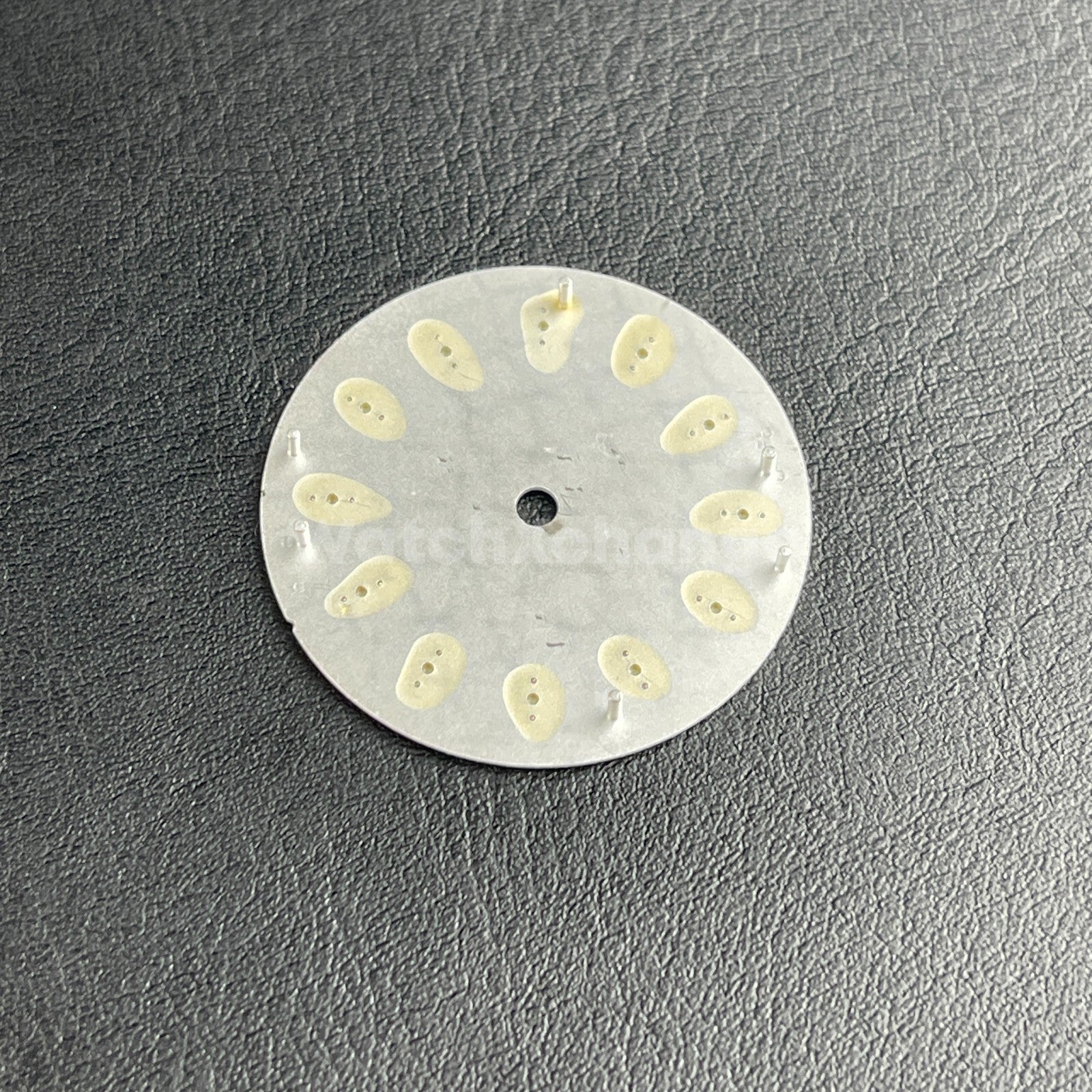 28.5mm Grey Watch Dial Luminous Watch Accessory for NH35/ETA2836/8215 Movement