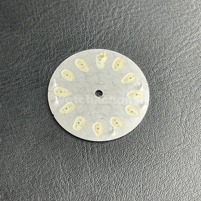 28.5mm Grey Watch Dial Luminous Watch Accessory for NH35/ETA2836/8215 Movement