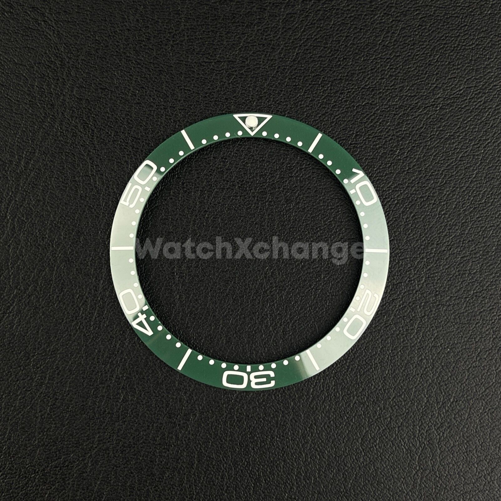 Green Ceramic bezel insert 38mm Rolex Seiko SKX SRPD Omega