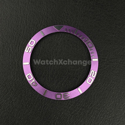 38mm Metal Aluminium Bezel insert For Divers Watch Rolex GMT Seiko SKX SRPD