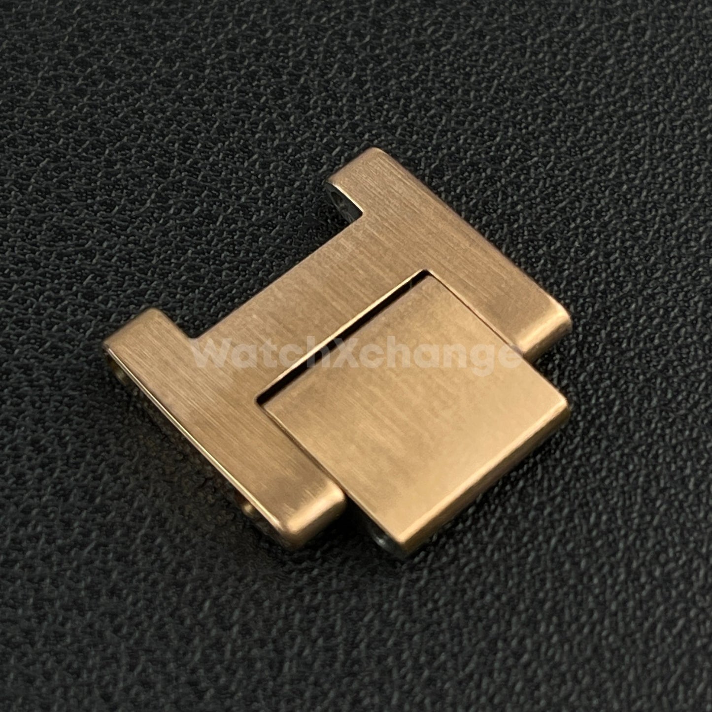 Rose Gold Link For Cartier Ballon Bleu Stainless Brushed Steel 14mm - 22mm