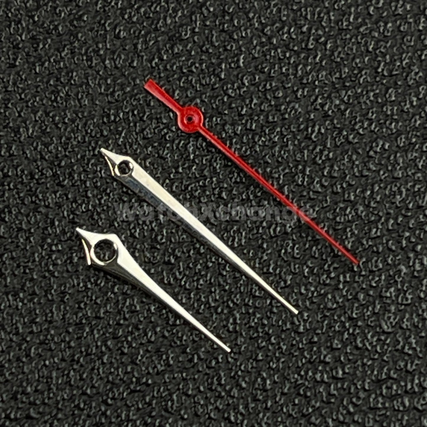 Silver & Red SEIKO HATTORI EPSON VX Series Watch Hands VX32 VX33 VX42 VX43