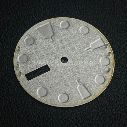 28.5mm Dark Green Stucco Texture Watch Dial Face for SEIKO NH36 Movement