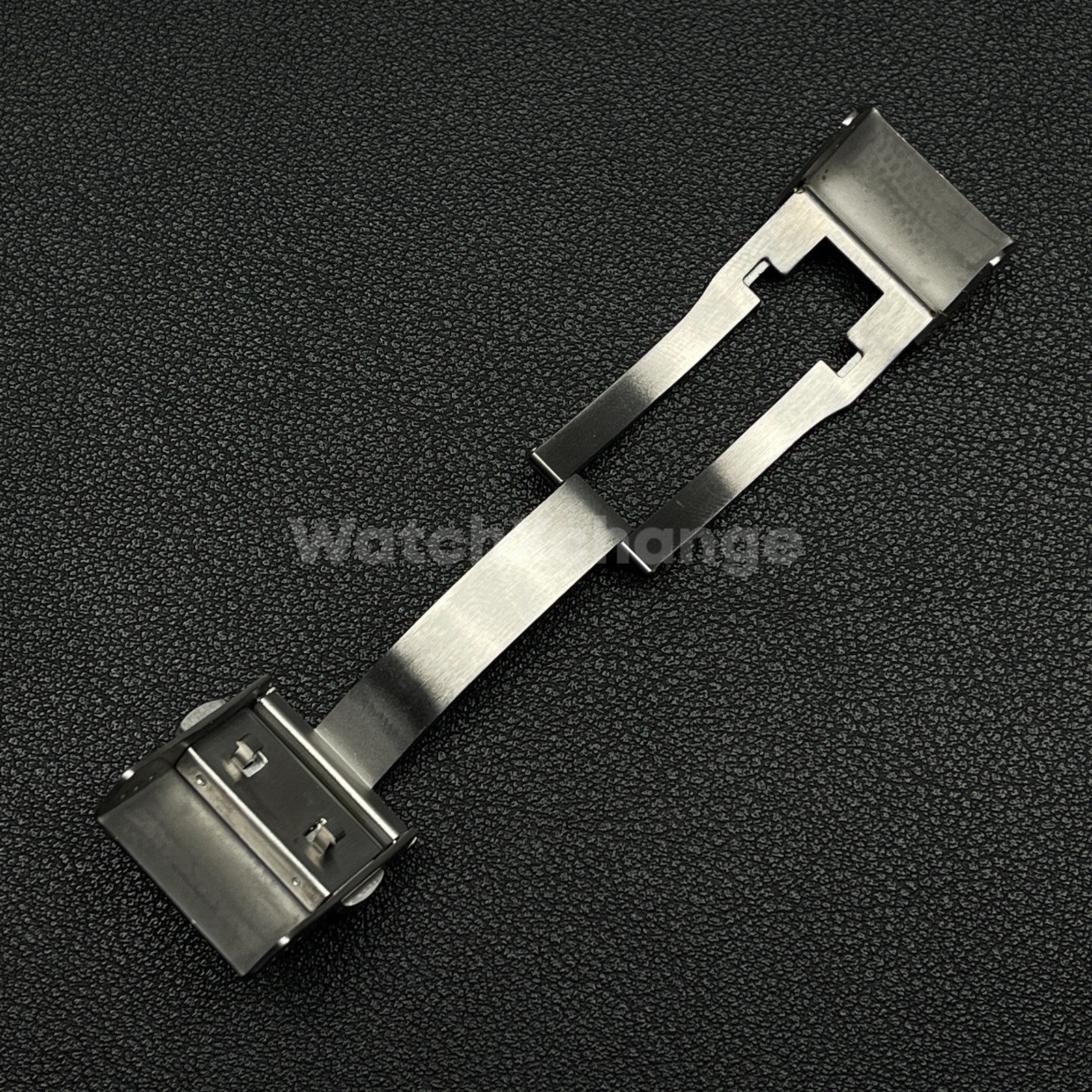 For Hydroconquest Quality Solid Stainless Steel Watch Buckle Folding Clasp 19mm