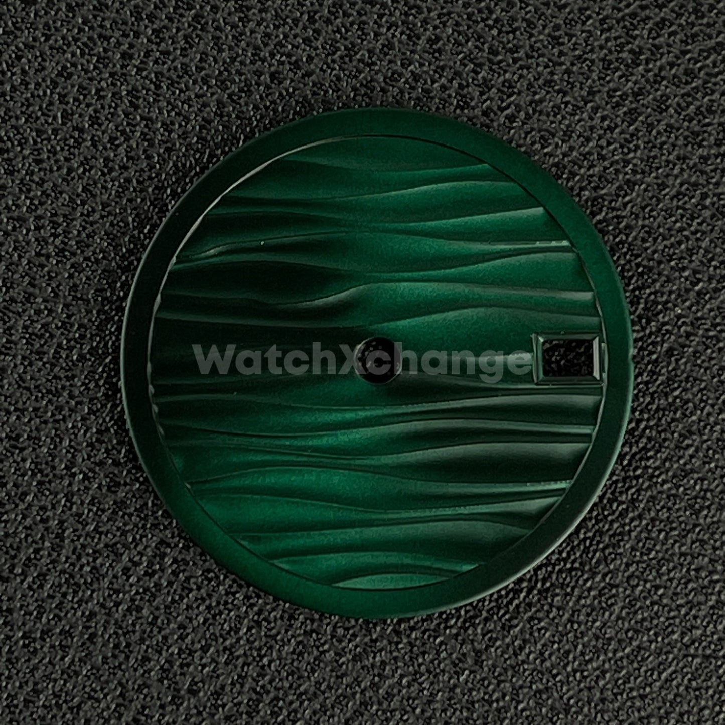 28.5mm Green Wave Texture Watch Dial Face for SEIKO NH35 NH36 Movements Parts