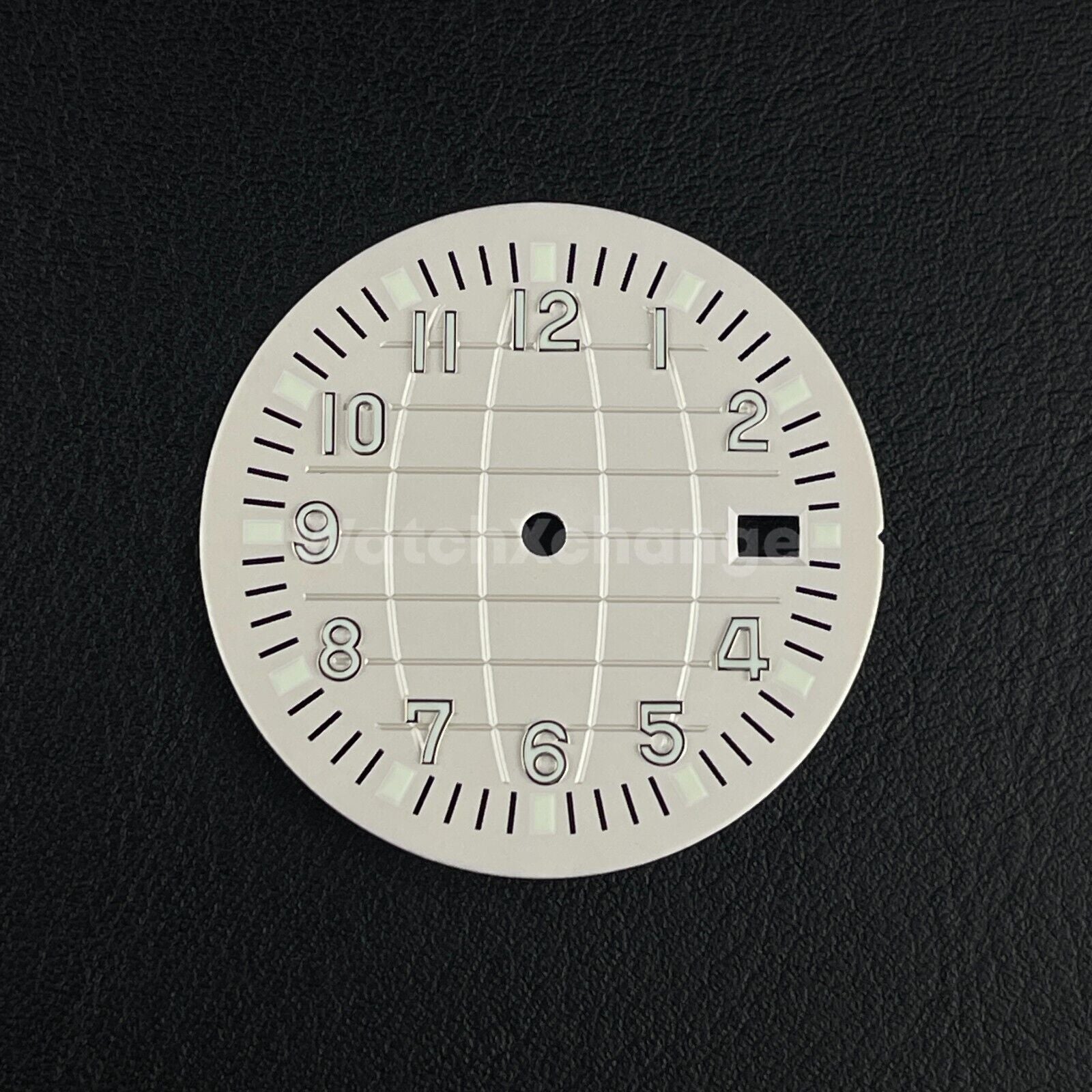 32mm White Watch Dial for SEIKO NH35/NH36/4R/7S Watch Movement Parts