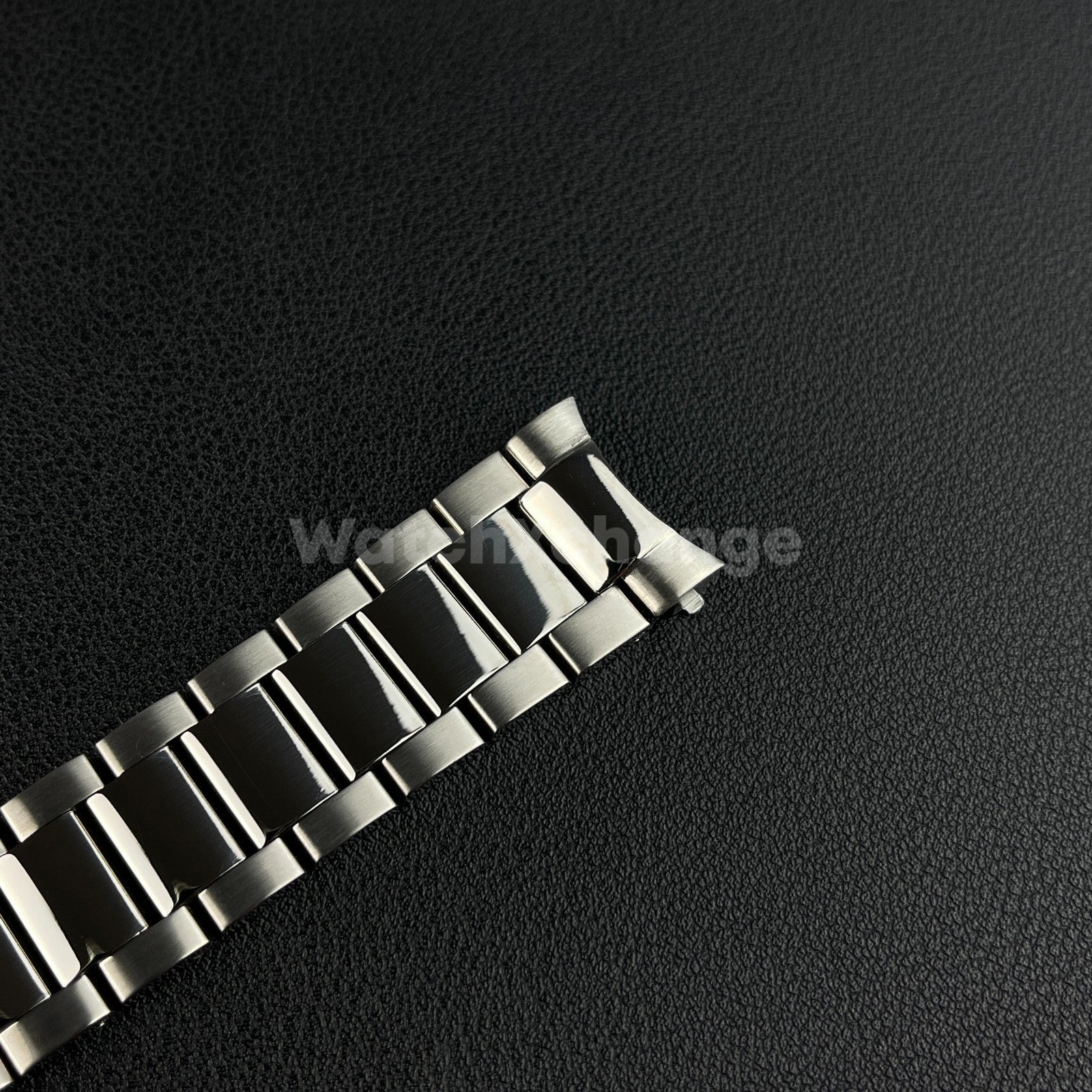 Curved End Metal Watchband Fit For Omega Seamaster AT150 Aqua Terra Watch Strap