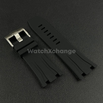 For Audemars Piguet Royal Oak Offshore 44mm Case 30mm Black Rubber Watch Strap