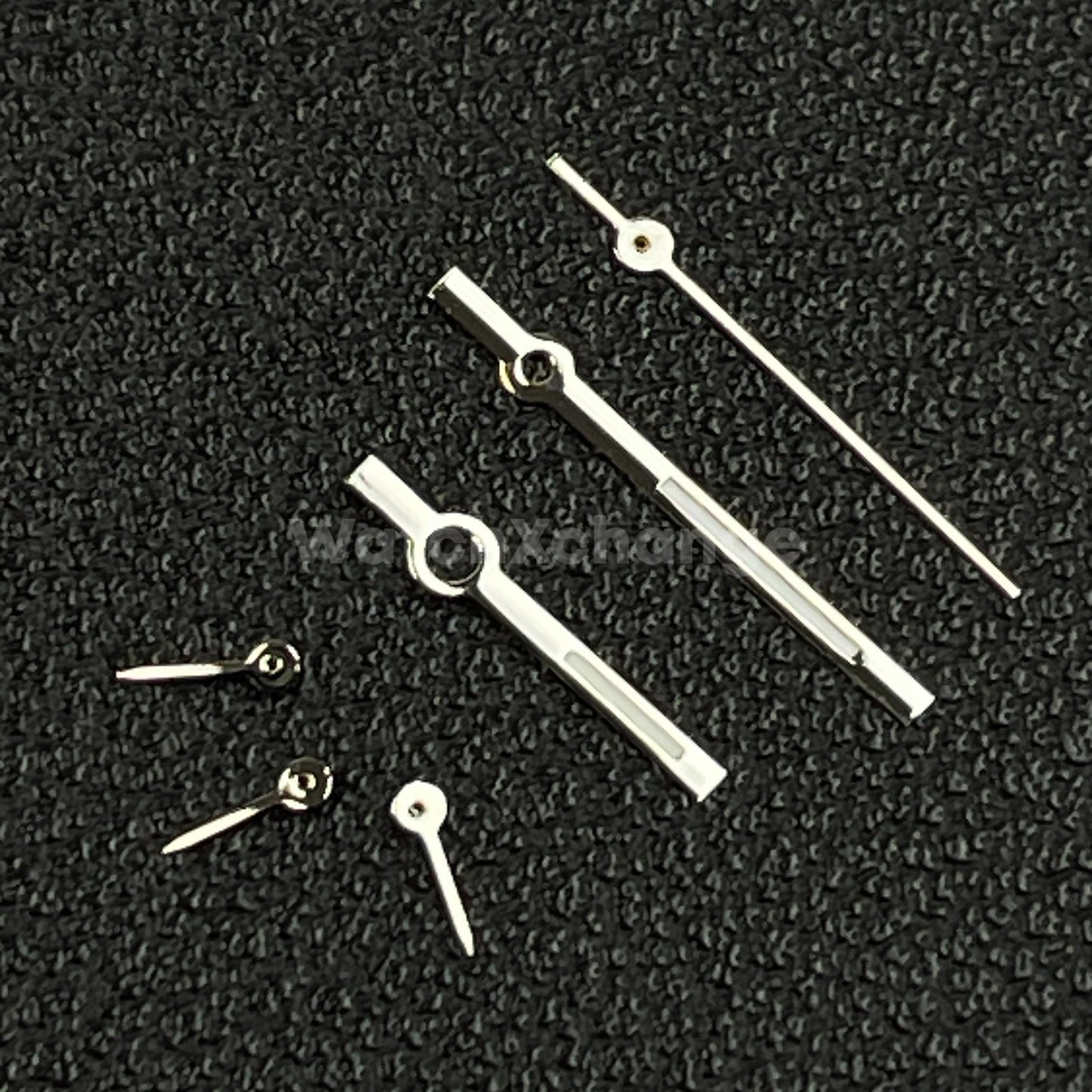 Silver 6 Hand Watch Hands Set for PE50 PE90 PE60 PE70 PE80 Movement