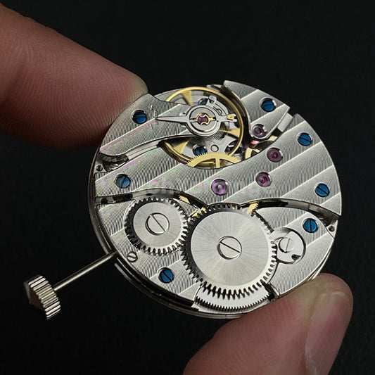 Seagull 6497 Watch Movement 17 Jewels ST3600 Mechanical Movement 9 o'clock
