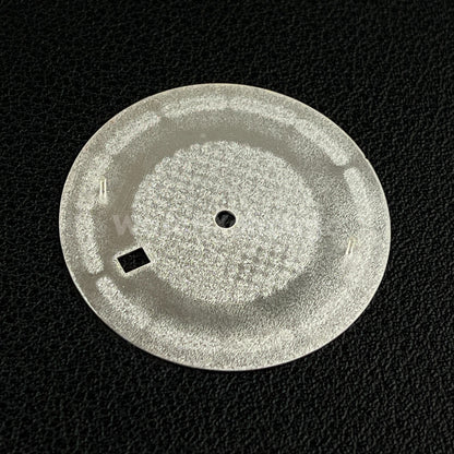34mm Black Watch Dial for Seiko NH35A Automatic Movement Parts