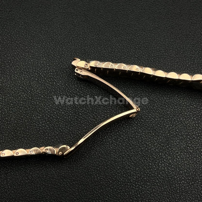 Rose Gold Premium Stainless Steel Watch Bracelet Strap Band Rolex Datejust 20mm