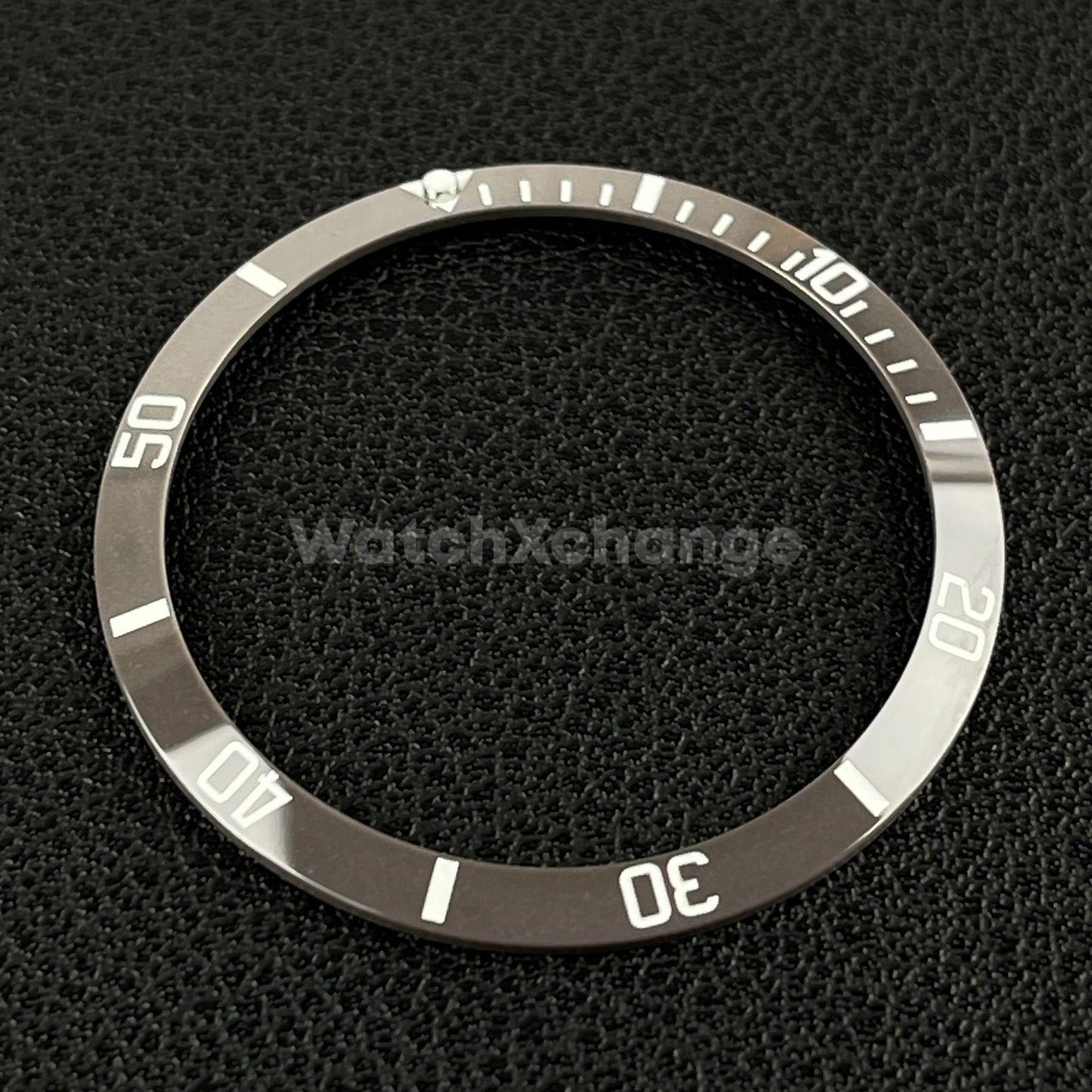 34mm Grey Ceramic SUB Bezel Insert For Seiko Rolex Tudor Divers Watch