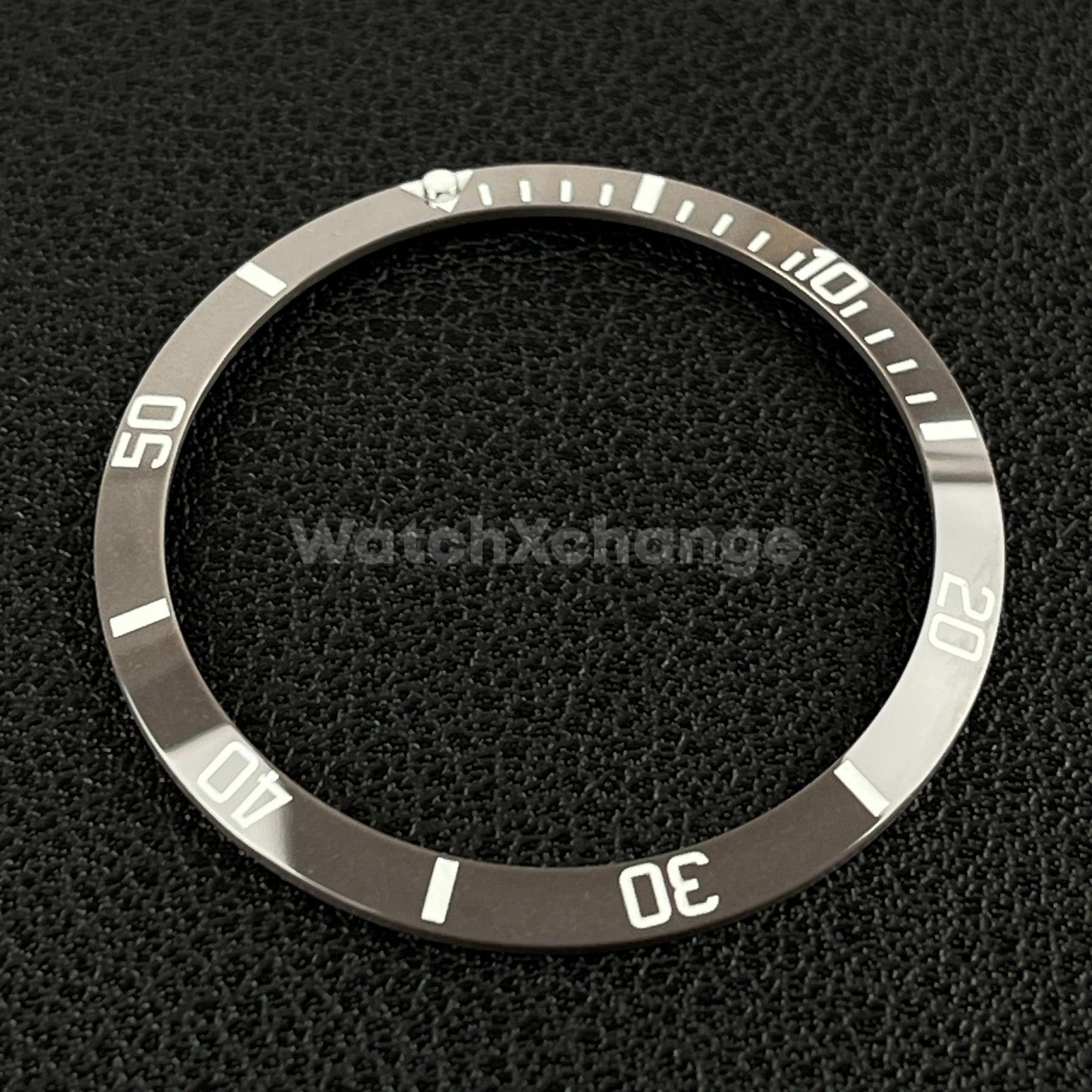 34mm Grey Ceramic SUB Bezel Insert For Seiko Rolex Tudor Divers Watch