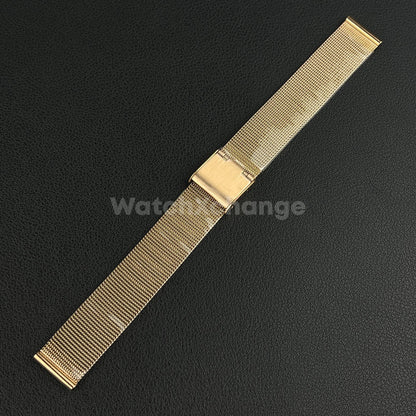 Rose Gold Milanese Mesh Watch Strap Band Stainless Steel Metal 6mm - 18mm