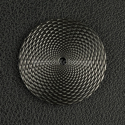 28.5mm Black Pinecone Texture Watch Dial Face for SEIKO NH35 NH36 Movements