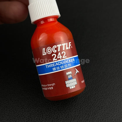 Locttlf 10ml Medium Strength Screw Lock Anaerobic Glue 242 Blue Threadlocker