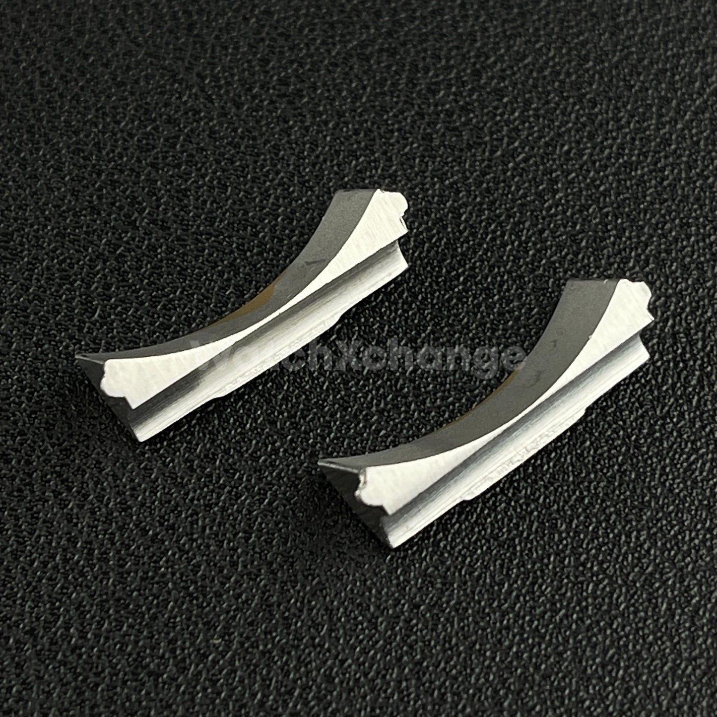 Silver & Gold 22mm Curved End Links Watch Band Strap Bracelet For Rolex 126600
